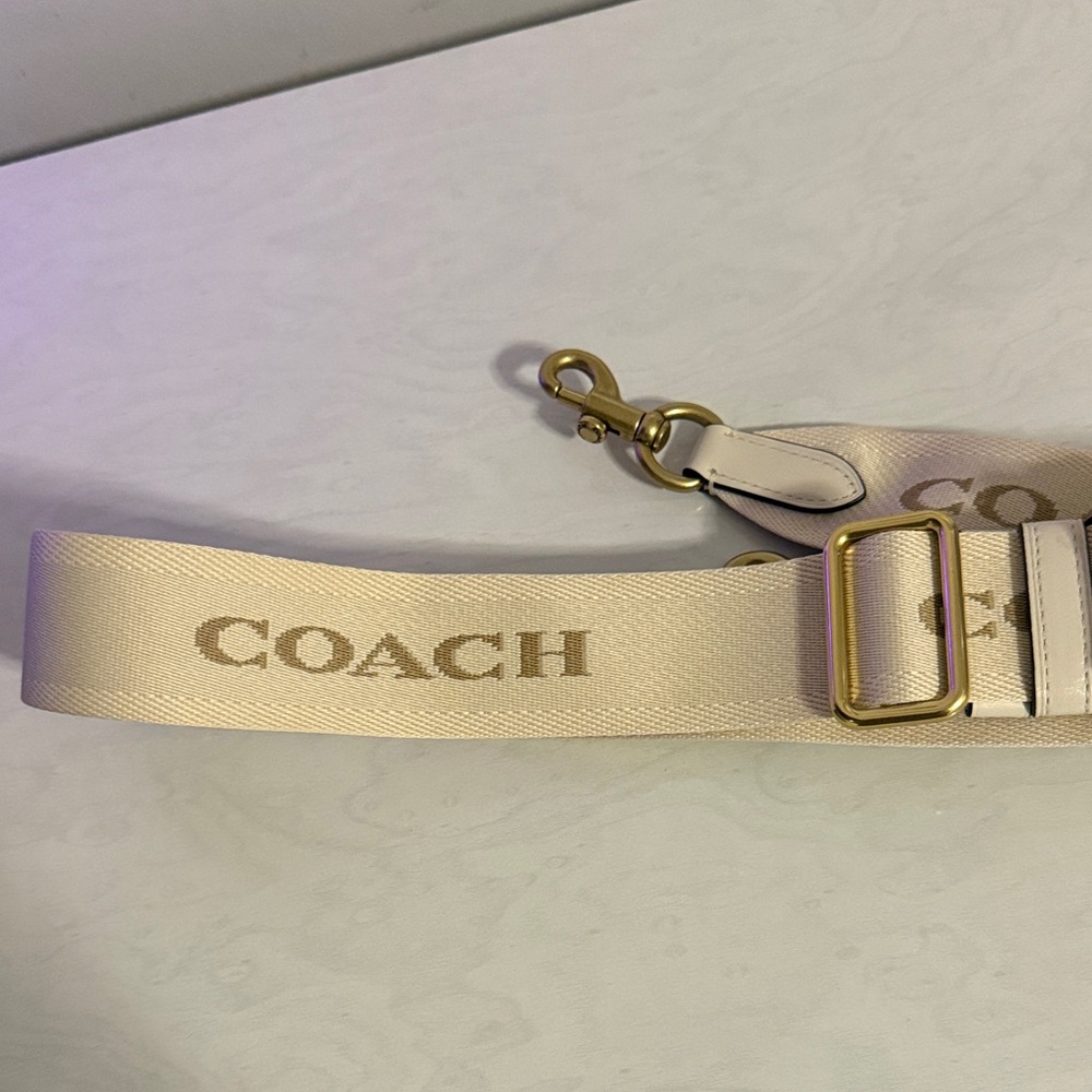 Coach adjustable strap